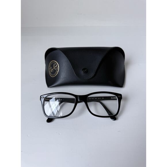 Ray Ban Eyeglasses Frames RB5228 2000 53-17-140 Black Full Rim *Frame Only - Picture 1 of 6
